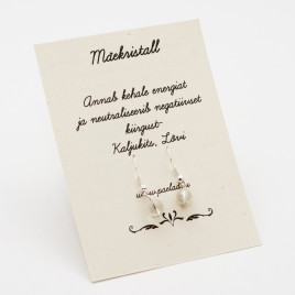 Kõrvarõngad mäekristalliga – tervendus, harmoonia, tasakaal